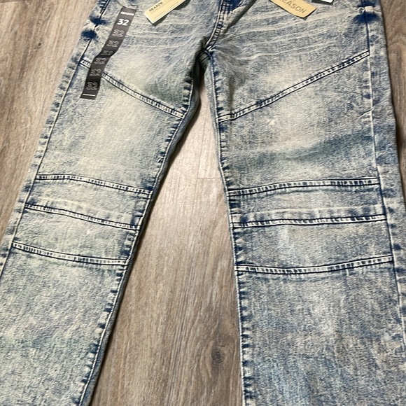 Reason Premium Straight Fit Straight Leg Men’s Jeans Size 32 - Picture 2 of 9